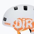 Gyermek sisak UVEX Kid 3 CC dirtbike light grey/orange 7