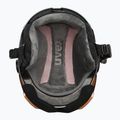 Gyerek sísisak UVEX Rocket Visor Jr rhino/blush matt/mirror silver/lasergold lite 5