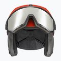 Sí sisak UVEX Instinct Visor fekete/piros 56/6/260/7005 11