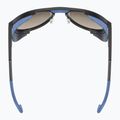Napszemüveg UVEX Mtn Classic CV black matt/mirror blue 4