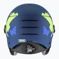 Gyerek sísisak UVEX Rocket Visor Jr blue puzzle matt/mirror blue/smoke 3