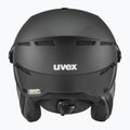 UVEX Instinct Visor PRO V fekete matt/ezüst/ezüst sí sisak UVEX Instinct Visor PRO V fekete matt/ezüst/ezüst 2