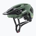 Kerékpáros sisak UVEX React MIPS moss green/black matt 6