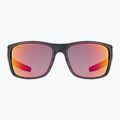 Napszemüveg UVEX Esntl Urban black matt/mirror red 2