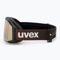 Síszemüveg UVEX Gravity FM black matt/mirror gold orange clear 4