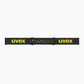 Gyerek síszemüveg UVEX Pwdr FM black matt/mirror yellow green clear 5