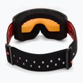 Gyerek síszemüveg UVEX Pwdr FM black matt/mirror red orange clear 3