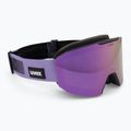 Síszemüveg UVEX Evidnt Attract S + case black matt/mirror lavender green clear