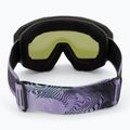 Síszemüveg UVEX Evidnt Attract S + case black matt/mirror lavender green clear 3