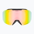 Síszemüveg UVEX Evidnt Attract S V + case black matt/mirror rainbow clear 7