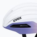 UVEX Surge Aero MIPS kerékpáros sisak fehér/lila barack matt 7