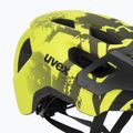 Gyermek kerékpáros sisak UVEX React MIPS Jr lime/fekete 7