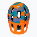 Gyermek kerékpáros sisak UVEX React Jr papaya camo matt 6