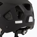 Kerékpáros sisak UVEX Stride Visor fekete matt/litemirror ezüst 7
