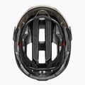 Kerékpáros sisak UVEX Stride Visor fekete matt/litemirror ezüst 7