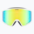 Síszemüveg UVEX Blast FM S2 white matt/mirror green 2
