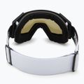 Sí szemüveg UVEX Gravity FM white matt/mirror silver/green/clear 3