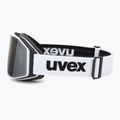 Sí szemüveg UVEX Gravity FM white matt/mirror silver/green/clear 4