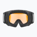Síszemüveg UVEX Athletic LGL matte black/yellow/clear 3