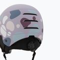 Gyerek sí sisak UVEX Rocket Visor Jr cool lavender abstract matt/mirrorsilver/lasergold 8