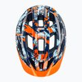 Gyerek kerékpáros sisak UVEX Air Wing 2 papaya/bubble blue 4