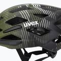Gyerek kerékpáros sisak UVEX Air Wing 2 CC dark olive/black matt 7