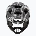 Gyermek kerékpáros sisak UVEX React Fullface Jr black/white matt 4