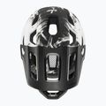 Gyermek kerékpáros sisak UVEX React Fullface Jr black/white matt 5