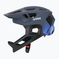 Gyermek kerékpáros sisak UVEX React Fullface Jr dusk blue matt 3