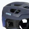 Gyermek kerékpáros sisak UVEX React Fullface Jr dusk blue matt 7