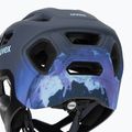 Gyermek kerékpáros sisak UVEX React Fullface Jr dusk blue matt 8