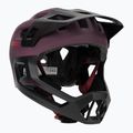 Gyermek kerékpáros sisak UVEX React Fullface Jr cranberry matt