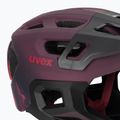 Gyermek kerékpáros sisak UVEX React Fullface Jr cranberry matt 7