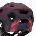 Gyermek kerékpáros sisak UVEX React Fullface Jr cranberry matt 8