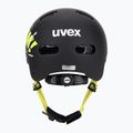 Gyerek sisak UVEX Kid 4 Style bam black/lime matt 4