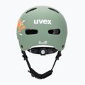 Gyerek sisak UVEX Kid 4 Style bam moss green/papaya matt 4