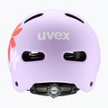 Gyerek sisak UVEX Kid 4 Style flower lilac matte 3