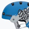 Gyerek sisak UVEX Kid 4 Style super hero blue matt 7
