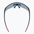 Napszemüveg UVEX Pace Stage black matt/mirror red 5