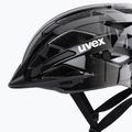 Gyerek kerékpáros sisak UVEX Air Wing 2 warm grey/black 7