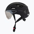 Kerékpáros sisak UVEX Stride Visor black matt/lite mirror silver 3