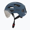 Kerékpáros sisak UVEX Stride Visor stone blue matt/lite mirror silver 3