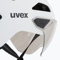 Kerékpáros sisak UVEX Stride Visor white matt/lite mirror silver 8