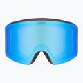 Síszemüveg UVEX Ignite FM S3 black matt/mirror blue 2