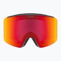 Síszemüveg UVEX Ignite FM S3 black matt/mirror red 2