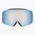 Gyerek síszemüveg UVEX Pwdr FM Jr S2 black matt/mirror sapphire 2