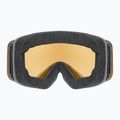 Gyerek síszemüveg UVEX Pwdr FM Jr S2 black matt/mirror sapphire 3