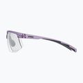 Napszemüveg UVEX Aerios Small V purple matt/smoke 5
