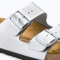 Női papucs BIRKENSTOCK Arizona BF Narrow silver 9