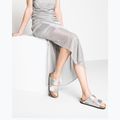 Női papucs BIRKENSTOCK Arizona BF Narrow silver 10